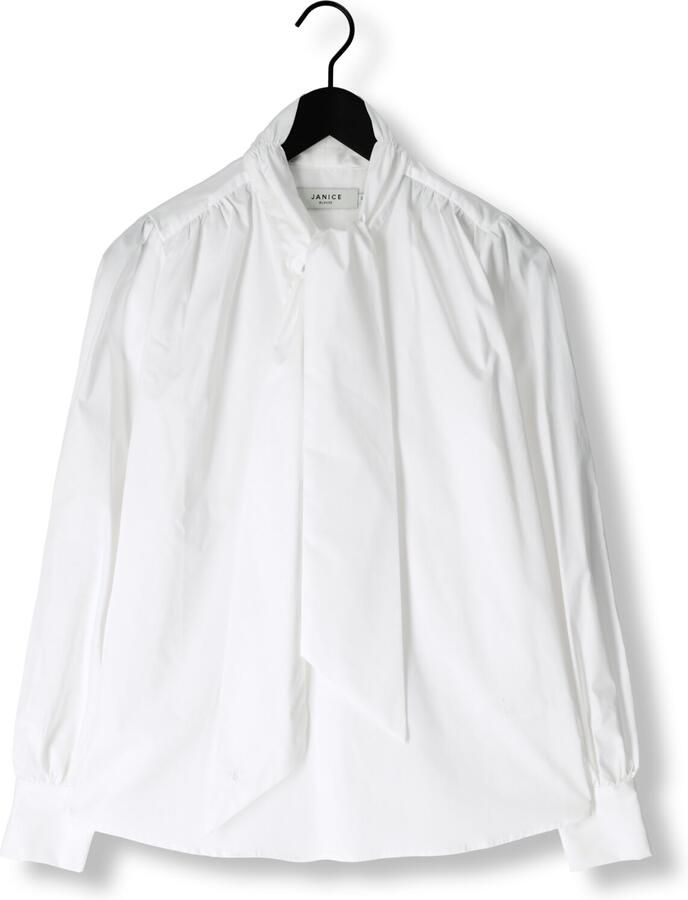 Janice Top met strik detail Kilian wit