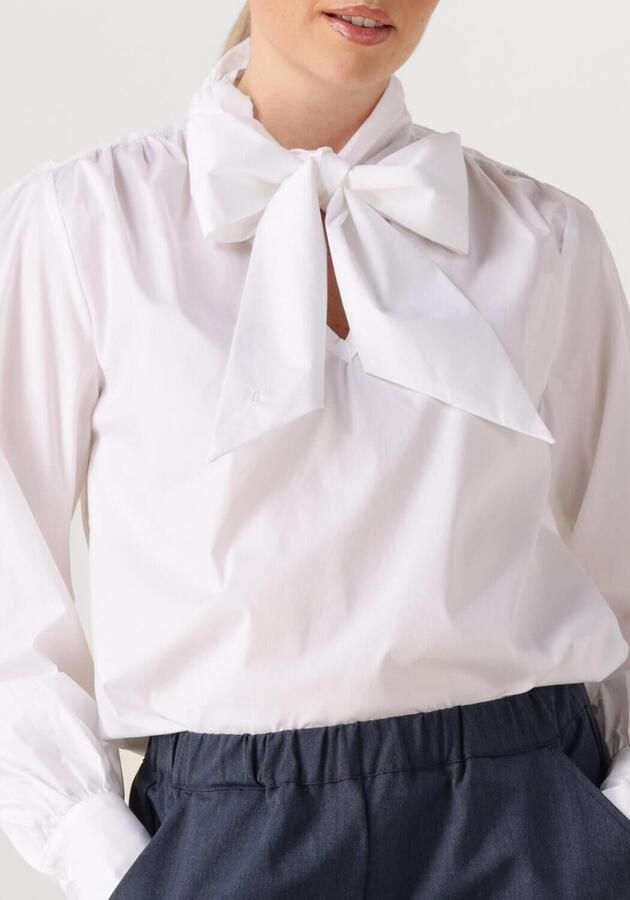 Janice Top met strik detail Kilian wit - Foto 3