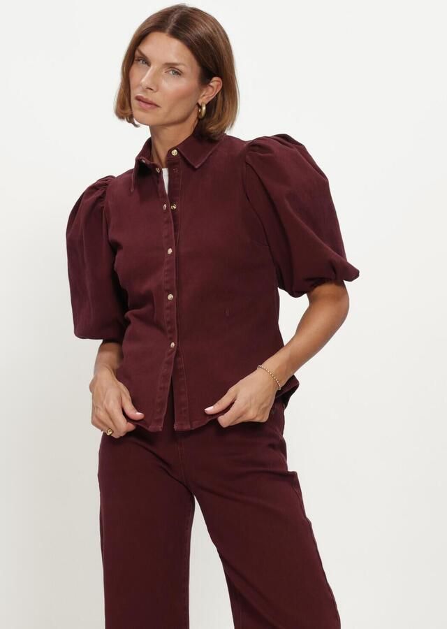 JANICE Dames Blouses Lars Bordeaux