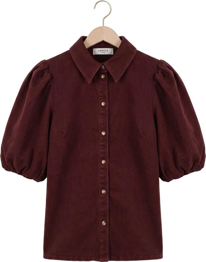 JANICE Dames Blouses Lars Bordeaux - Foto 2
