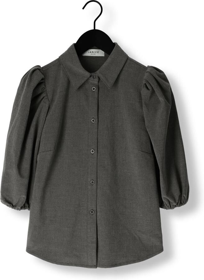 JANICE Dames Blouses Lars Grijs