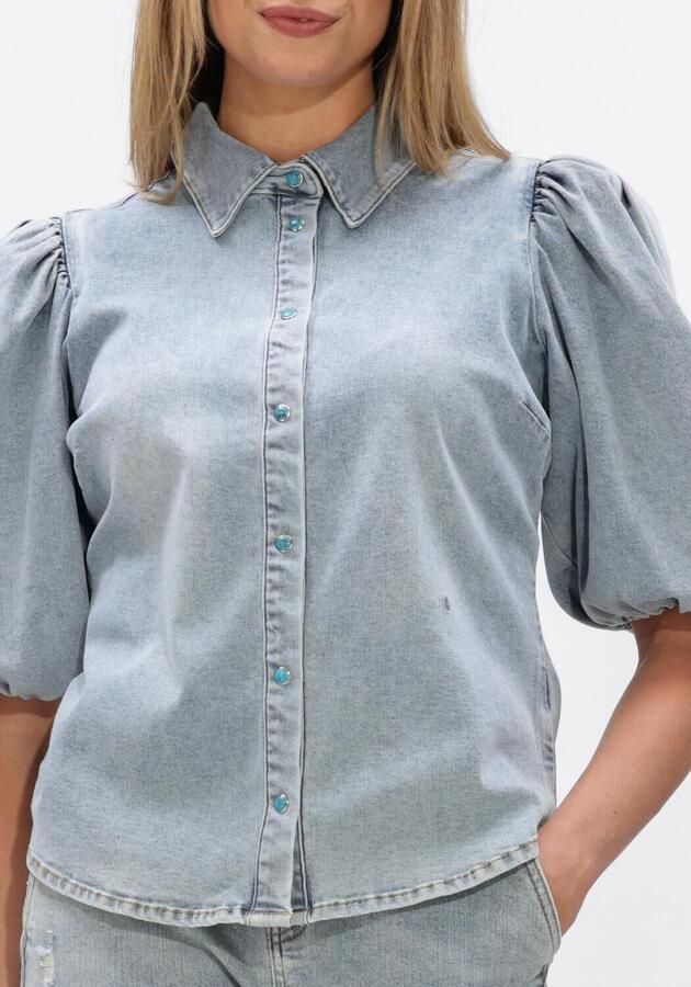 JANICE Dames Blouses Lars Lichtblauw - Foto 4