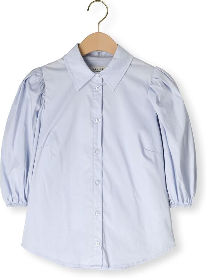 JANICE Dames Blouses Lars Tweed Lichtblauw - Foto 2