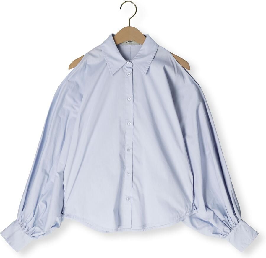 JANICE Dames Blouses Stone Lichtblauw - Foto 2