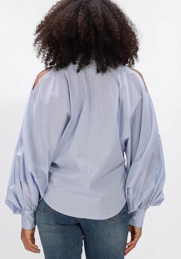 JANICE Dames Blouses Stone Lichtblauw - Foto 3