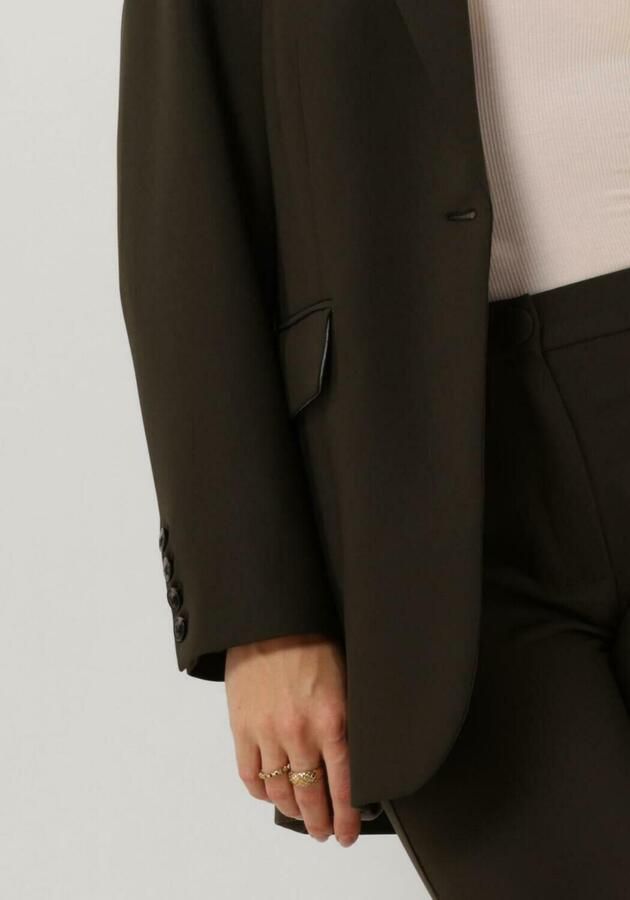 JANICE Dames Broeken Flared Broek Dames Tyrone Groen - Foto 2