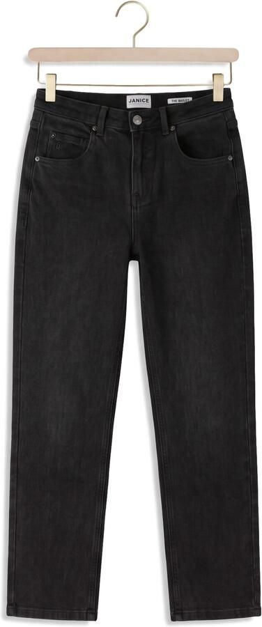 JANICE Dames Jeans Bailey Donkergrijs - Foto 4