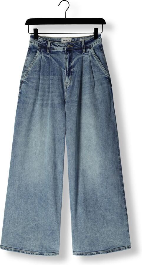 JANICE Dames Jeans Dollar Blauw - Foto 3