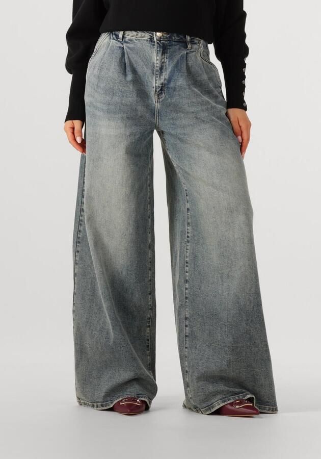 JANICE Dames Jeans Dollar Blauw - Foto 4