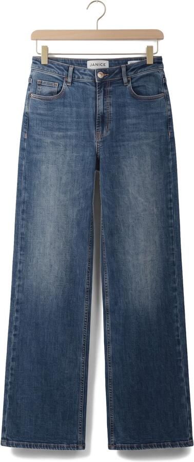 JANICE Dames Jeans Mason Blauw - Foto 4