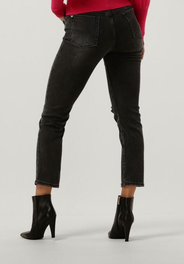 JANICE Dames Jeans Mom Jeans Cooper Destroyed Grijs - Foto 1