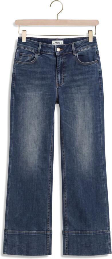 JANICE Dames Jeans Trey Blauw - Foto 4