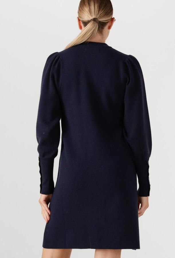 Janice Zacht gebreide jurk Clay blauw - Foto 2