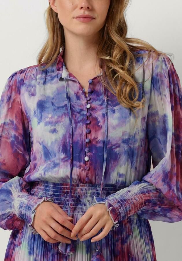 JANICE Dames Jurken Walter Print Lila - Foto 2