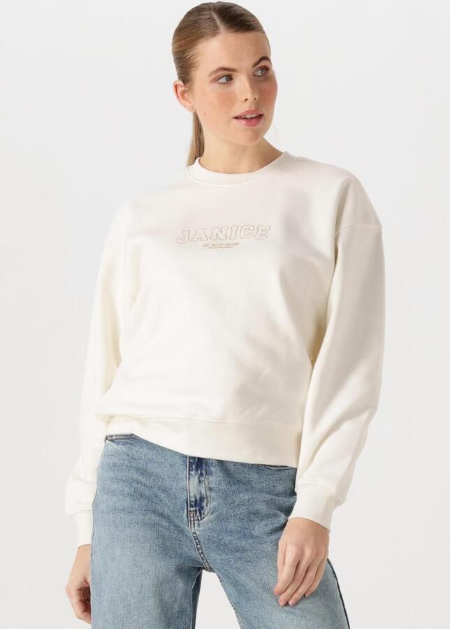 JANICE Dames Truien & Vesten Andy White Gebroken Wit - Foto 4