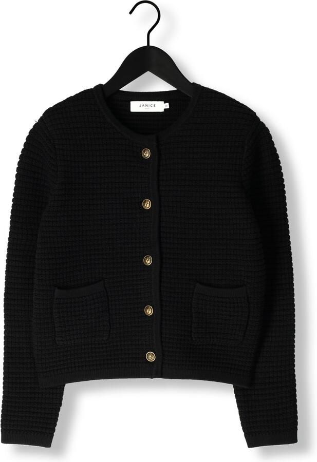 JANICE Dames Truien & Vesten Jimm Zwart - Foto 2