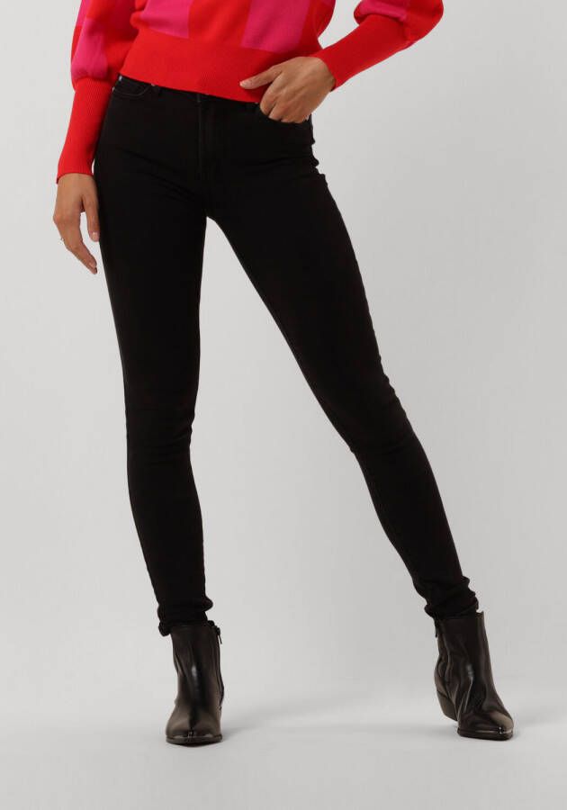 Janice Zwarte Skinny Jeans High Rise Skinny Jeans Rocket