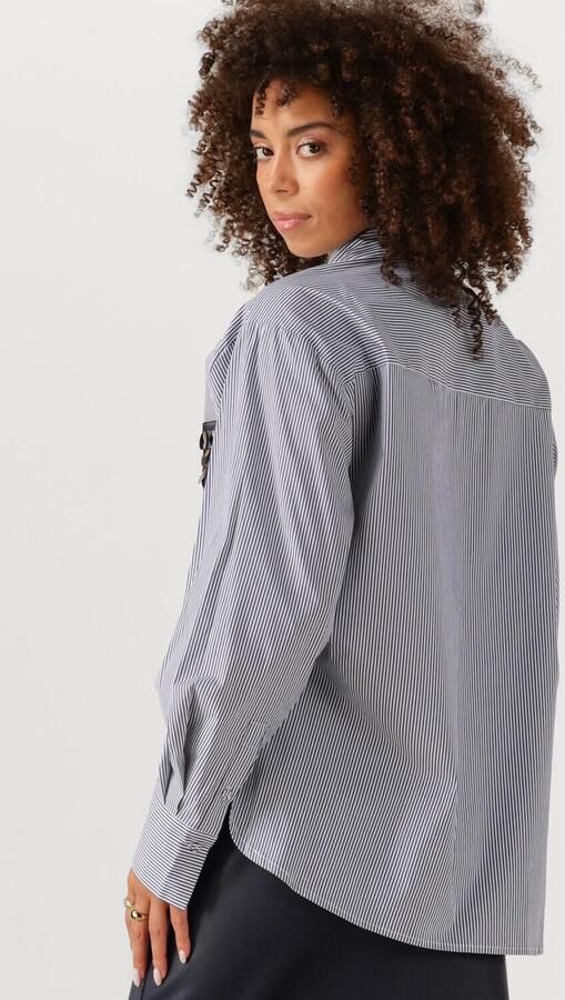 JANSEN AMSTERDAM Dames Blouses Goldie Blouse Cs3 726 Sequins Pocket Multi - Foto 3