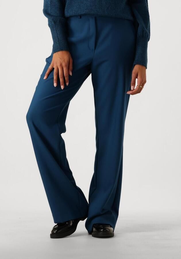 JANSEN AMSTERDAM Dames Broeken Broek Aura Wq417 Blauw - Foto 4