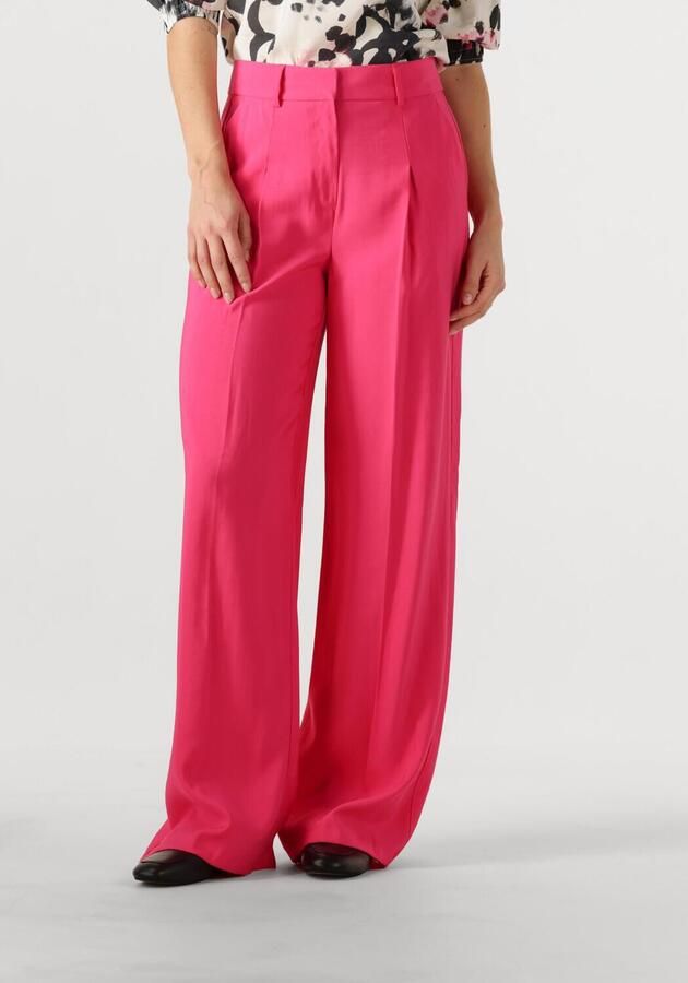 JANSEN AMSTERDAM Dames Broeken Nova Broek Wf 466 Long Wide Roze - Foto 4