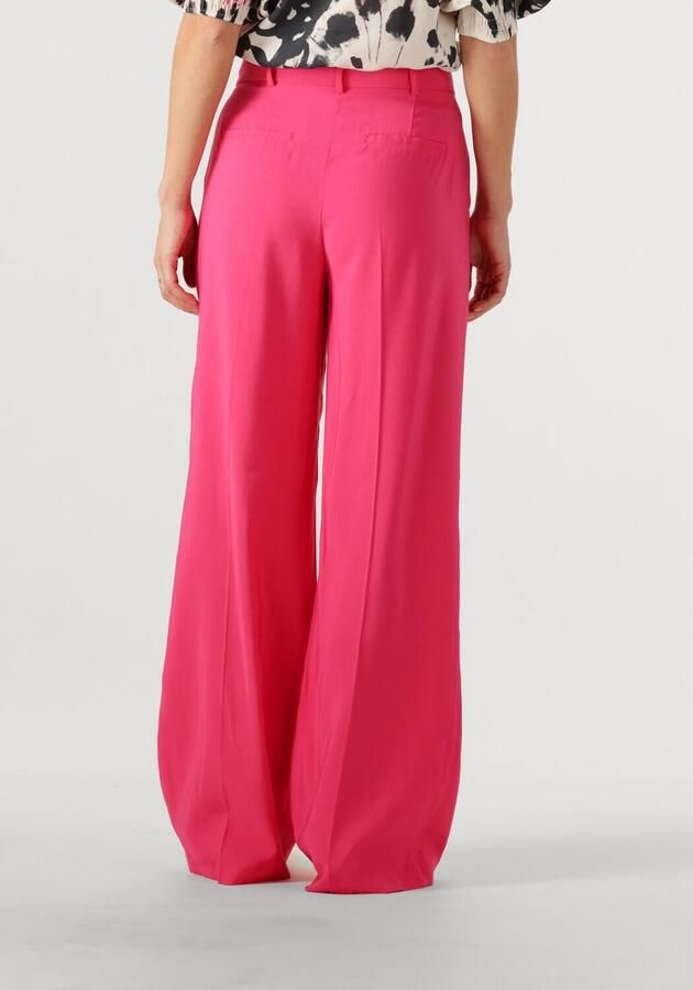 JANSEN AMSTERDAM Dames Broeken Nova Broek Wf 466 Long Wide Roze