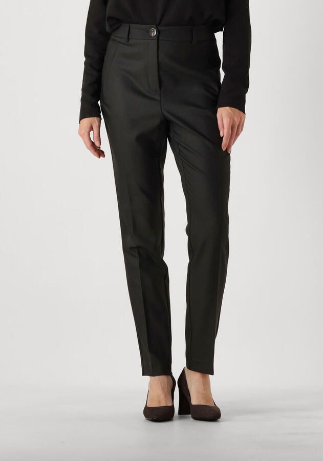JANSEN AMSTERDAM Dames Broeken Wtq440 Broek Dea Zwart - Foto 4
