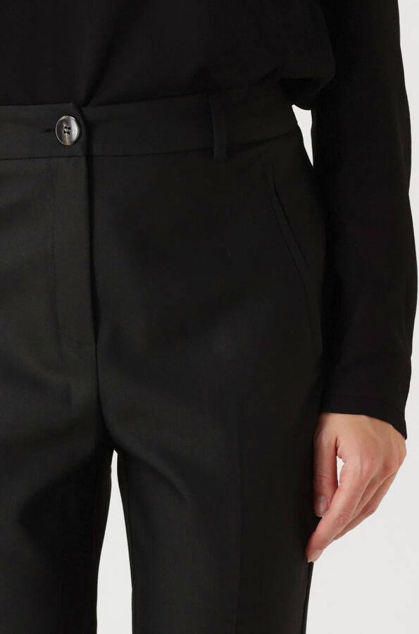 JANSEN AMSTERDAM Dames Broeken Wtq440 Broek Dea Zwart - Foto 2