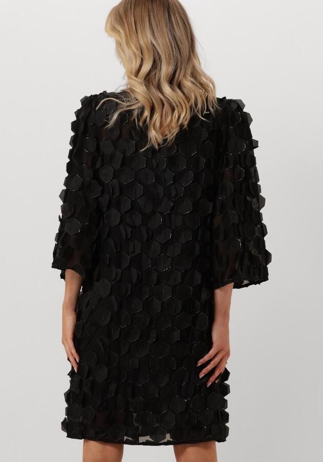 JANSEN AMSTERDAM Dames Jurken 3d560 Jurk Pia Zwart