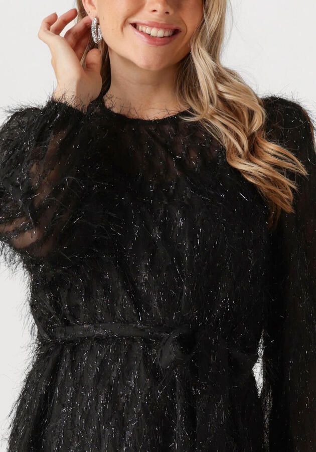 JANSEN AMSTERDAM Dames Jurken Ff559 Jurk Zwart