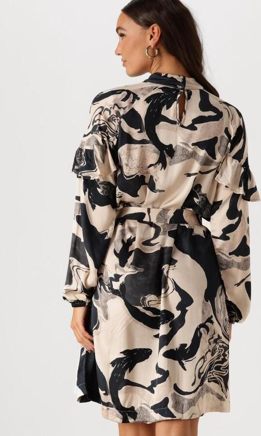 JANSEN AMSTERDAM Dames Jurken Wgp548 Jurk Charlene Zand - Foto 2