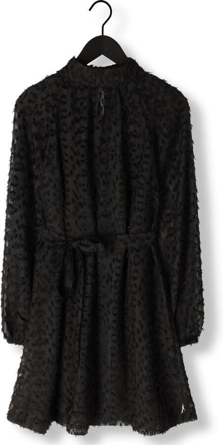 JANSEN Amsterdam semi-transparante halter jurk CELINE zwart - Foto 3