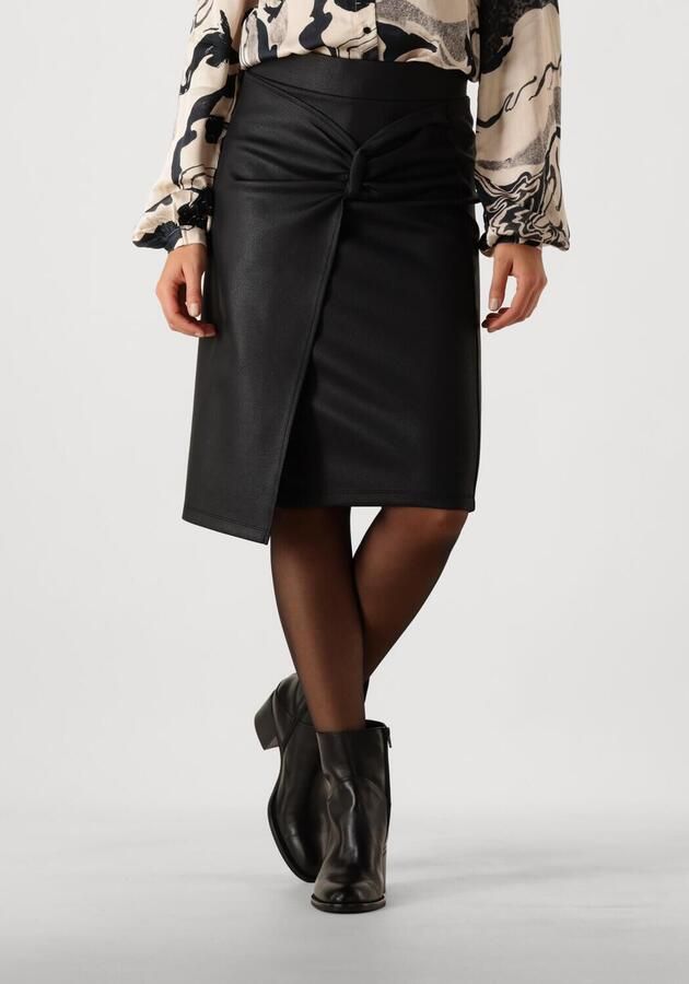 JANSEN AMSTERDAM Dames Rokken Cs675 Rok Joan Zwart - Foto 4