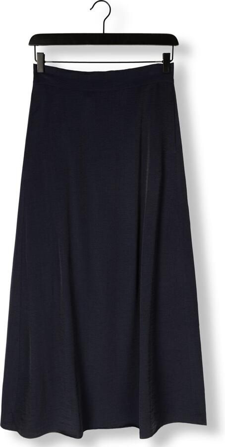 JANSEN AMSTERDAM Dames Rokken Dahlia Rok Ws 694 Long Donkerblauw - Foto 3