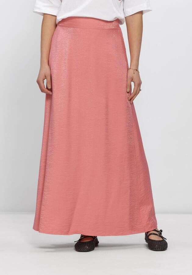 JANSEN AMSTERDAM Dames Rokken Dahlia Rok Ws 694 Long Roze