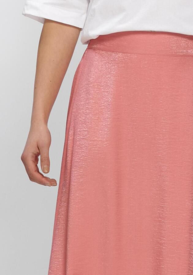 JANSEN AMSTERDAM Dames Rokken Dahlia Rok Ws 694 Long Roze - Foto 3