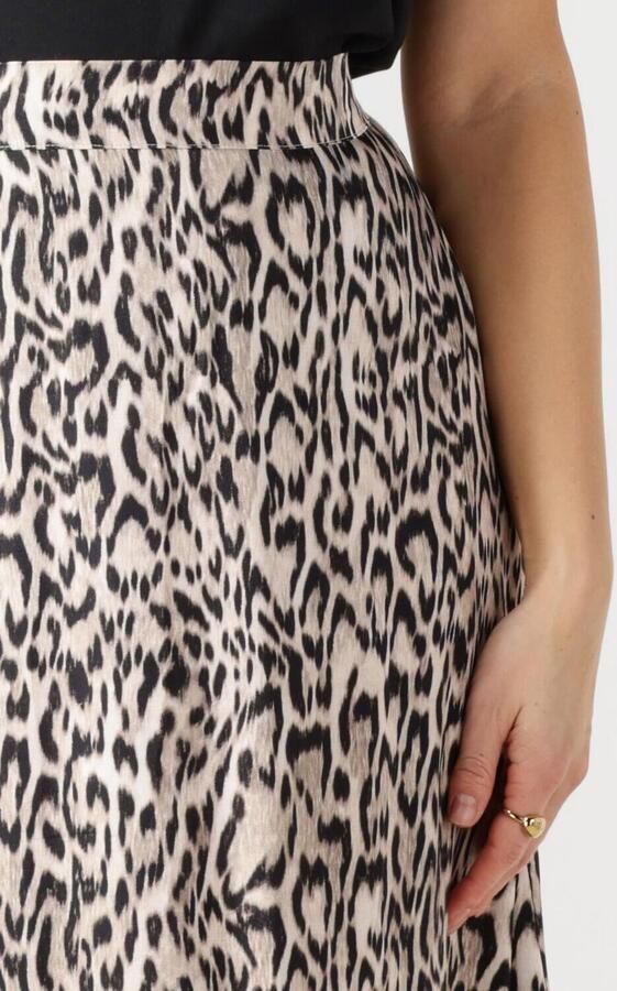 JANSEN AMSTERDAM Dames Rokken Rina Rok Wa 689 Long Ruffle At Bottom Beige - Foto 2