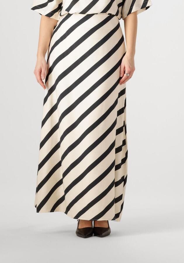 JANSEN AMSTERDAM Dames Rokken Thirza Rok Bs 688 Long Wit - Foto 4