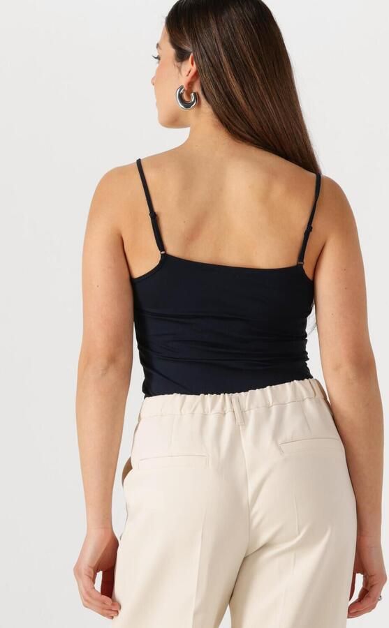 JANSEN AMSTERDAM Dames Tops & T-shirts V306 Singlet Donkerblauw - Foto 2