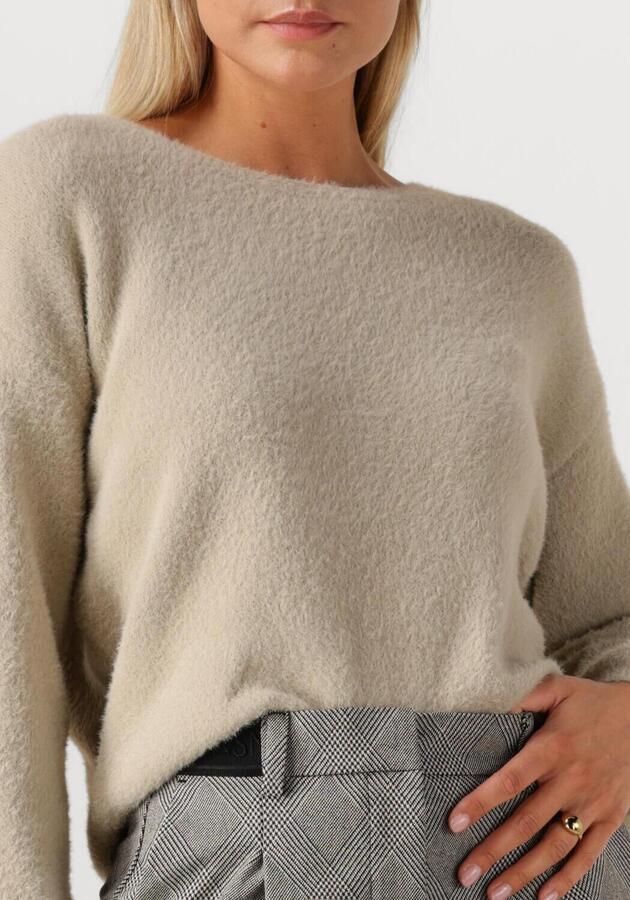 JANSEN AMSTERDAM Dames Truien & Vesten Caily Trui P 150 Round Neckline Beige - Foto 2