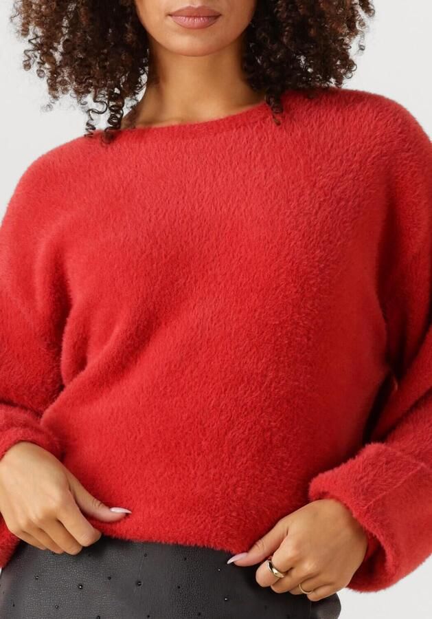 JANSEN AMSTERDAM Dames Truien & Vesten Caily Trui P 150 Round Neckline Rood - Foto 2