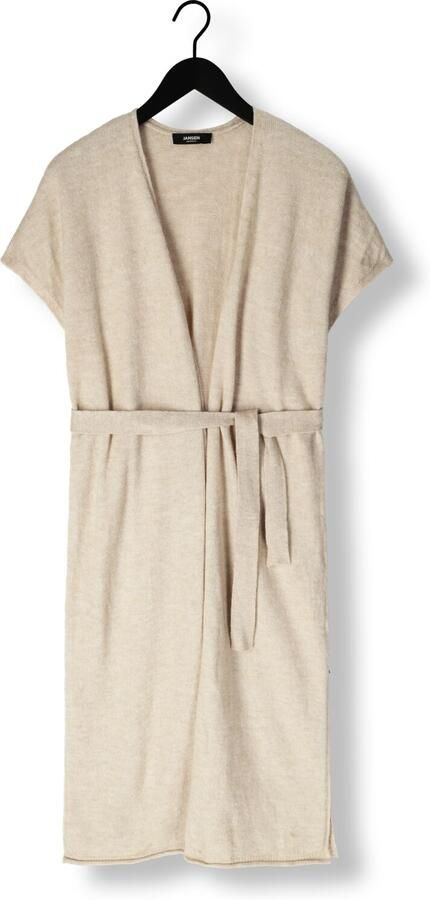 JANSEN AMSTERDAM Dames Truien & Vesten Hk259 Vest Anais Zand - Foto 3