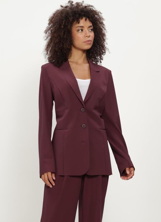 JAPAN TKY Dames Blazers Goshiko Bordeaux