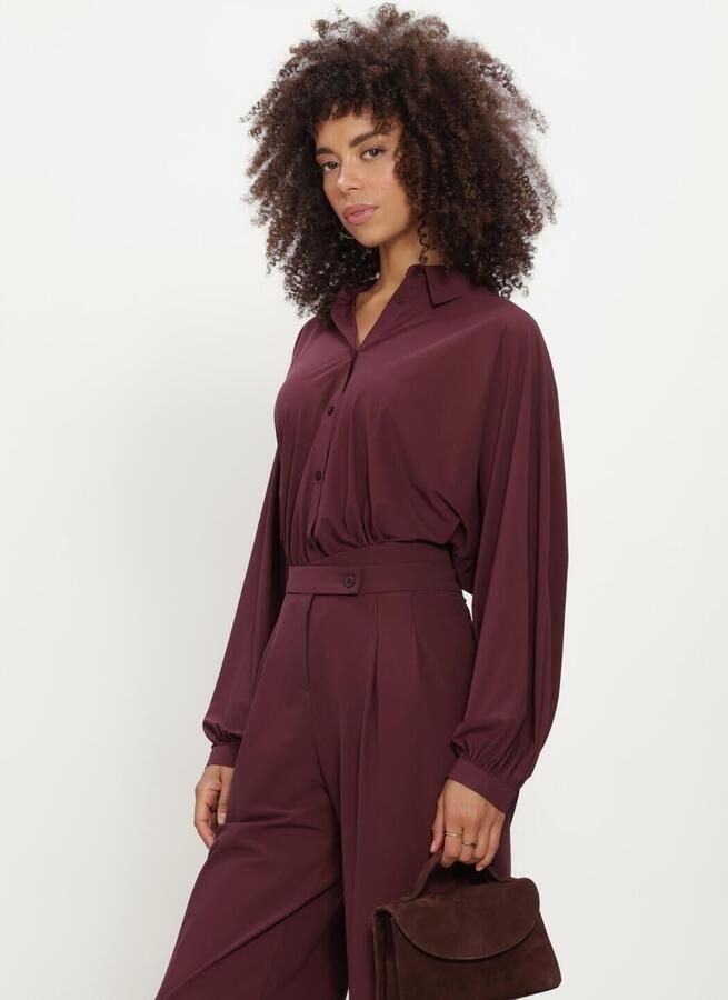 JAPAN TKY Dames Blouses Iwai Bordeaux