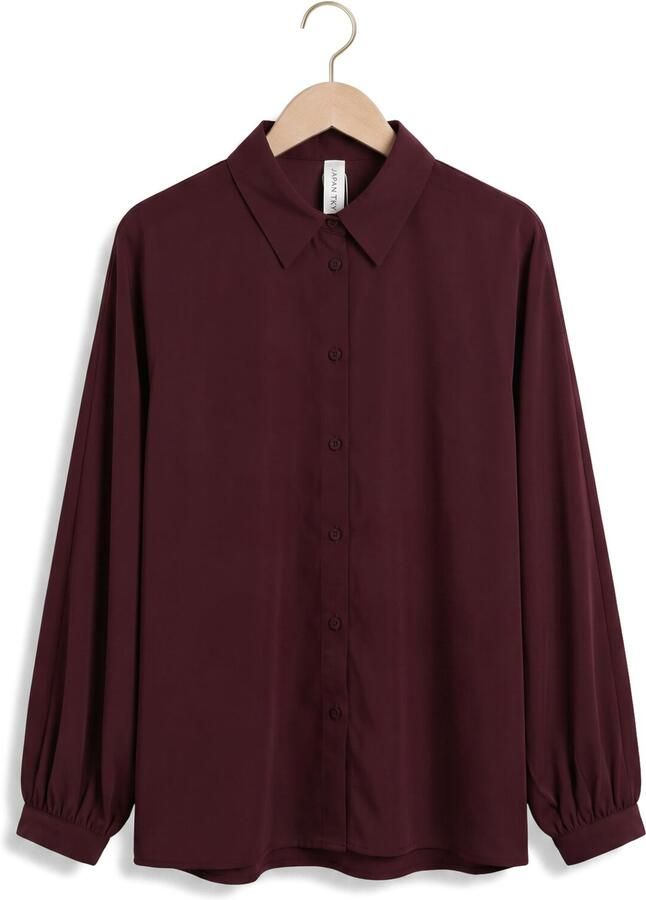 JAPAN TKY Dames Blouses Iwai Bordeaux - Foto 2