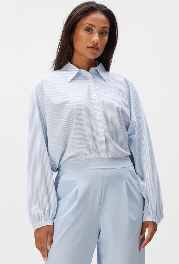 JAPAN TKY Dames Blouses Iwai Dessin Lichtblauw