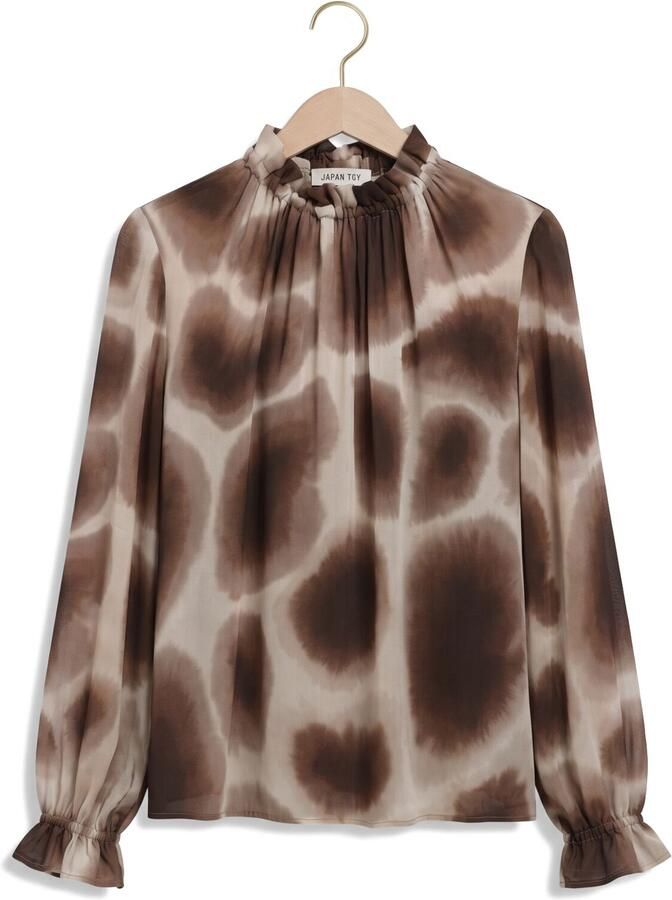 JAPAN TKY Dames Blouses Iwane Bruin - Foto 2