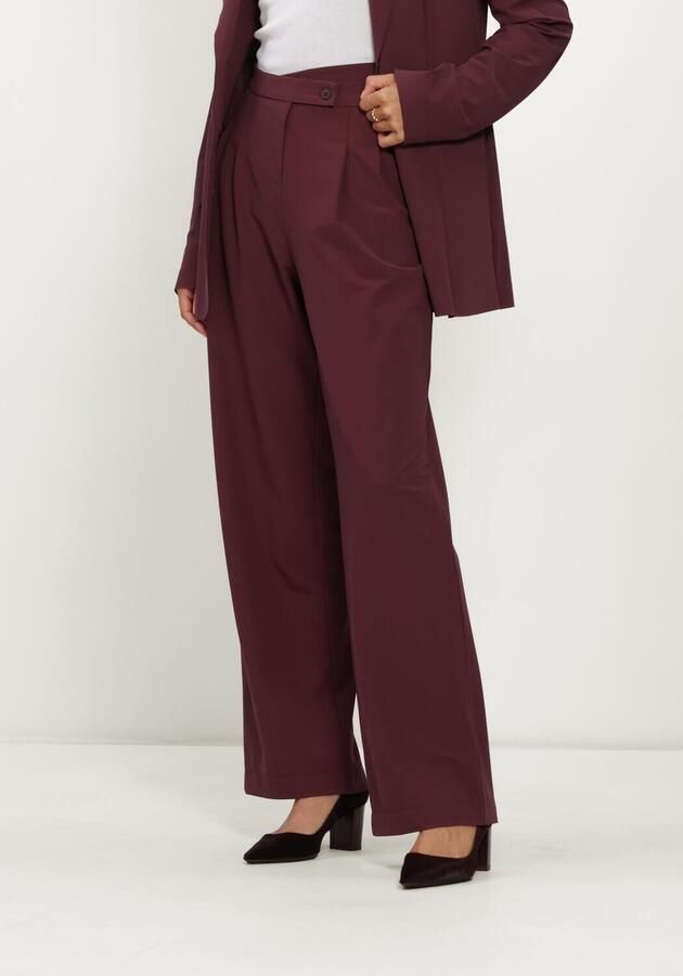 JAPAN TKY Dames Broeken Biharu Bordeaux
