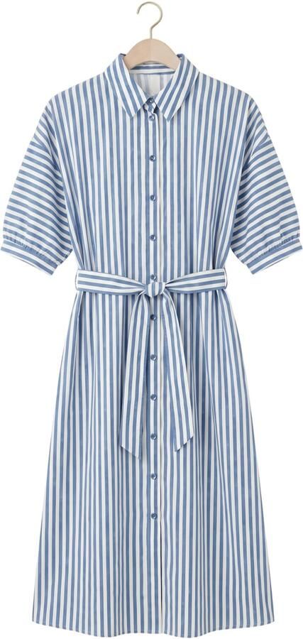 JAPAN TKY Dames Jurken Ywa Dessin Blauw - Foto 4