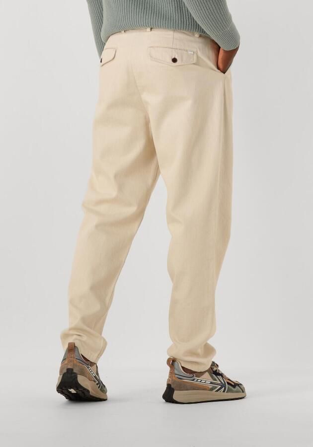 JC RAGS Heren Broeken Pantalon Raheel Ecru