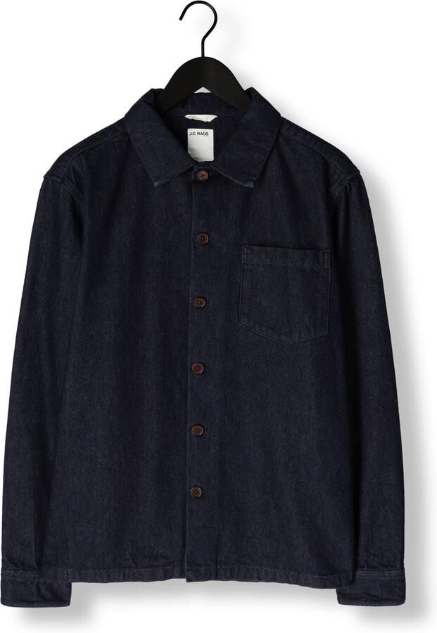 JC RAGS Heren Overshirts Overshirt Roux Donkerblauw - Foto 3